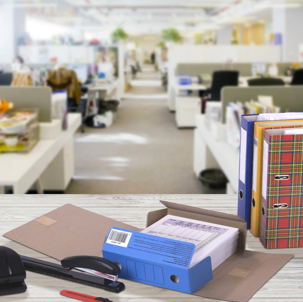 Изображение товара Коробка архивная Staff А4 / 128870 (синий)