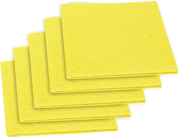 Изображение товара Набор салфеток хозяйственных Laima Вискозные Универсальные Mega / 601562 (5шт)