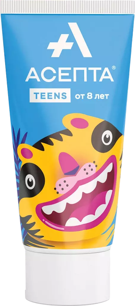Зубная паста Асепта Teens детская от 8 лет (50мл) — фото 5