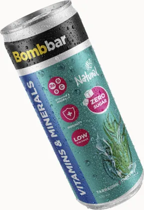 Изображение товара Энергетический напиток Bombbar Vitamins & Minerals Тархун (12x330мл)