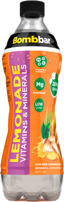 Изображение товара Энергетический напиток Bombbar Vitamins & Minerals Имбирь и лемонграсс (12x500мл)