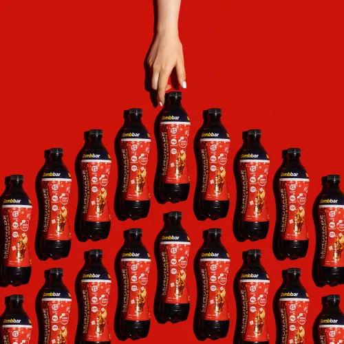 Изображение товара Энергетический напиток Bombbar Vitamins & Minerals Кола (12x500мл)