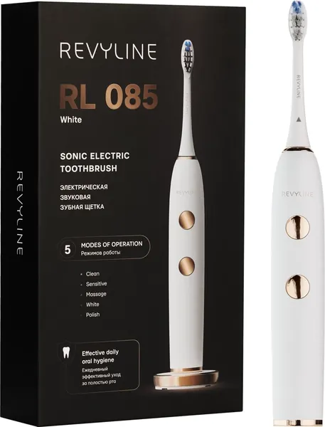 Изображение товара Электрическая зубная щетка Revyline RL 085 / 8118 (белый)