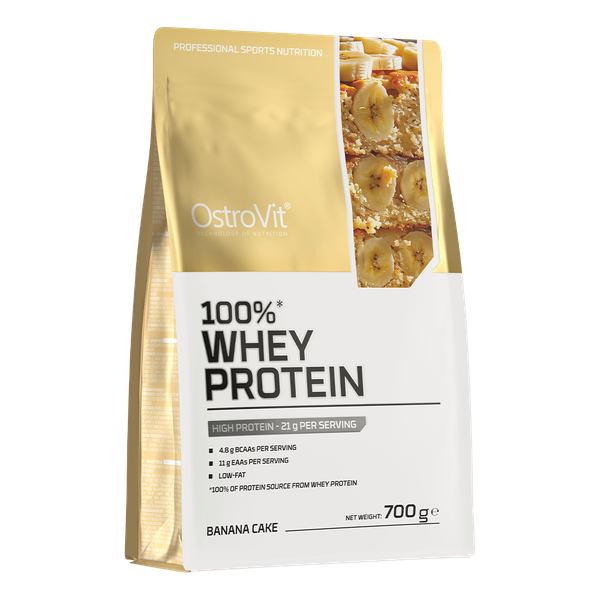 Изображение товара Протеин OstroVit 100% Whey Protein (700г, банановый кейк)