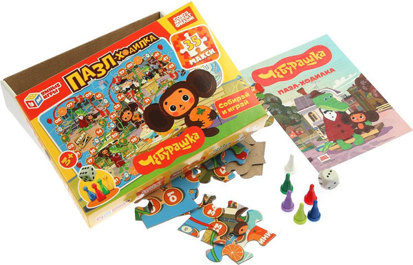 Изображение товара Развивающая игра Умные игры Чебурашка. Союзмультифильм / 4630395051309