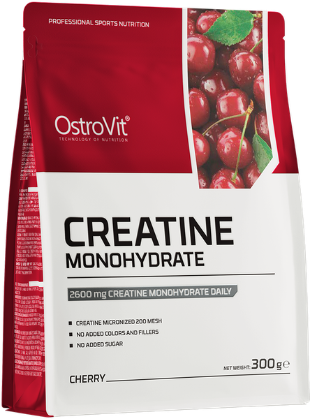 Изображение товара Креатин OstroVit Monohydrate (300гр, вишня)