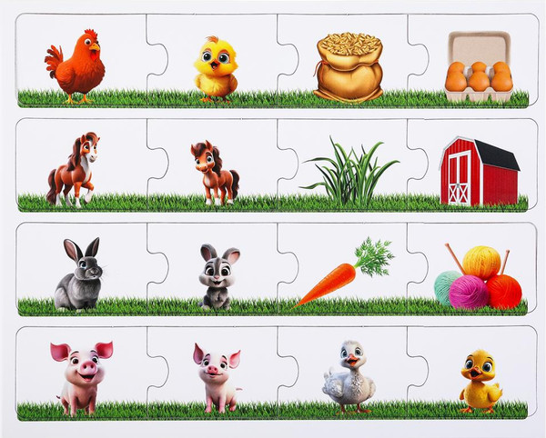 Изображение товара Развивающая игра Умные игры Мамы и малыши / 4660254443396