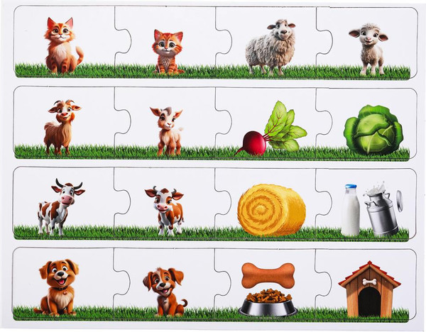 Изображение товара Развивающая игра Умные игры Мамы и малыши / 4660254443396