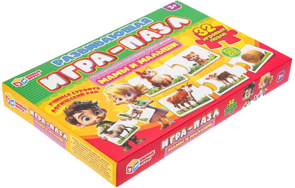 Изображение товара Развивающая игра Умные игры Мамы и малыши / 4660254443396