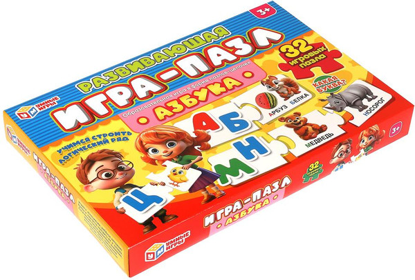 Изображение товара Развивающая игра Умные игры Азбука / 4660254443419