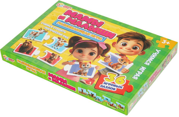 Изображение товара Развивающая игра Умные игры Мамы и малыши / 4630395011570