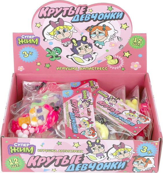 Изображение товара Набор сквишей СуперЖим CRBL-S1-RU-TREND 