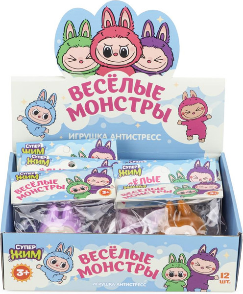 Изображение товара Набор сквишей СуперЖим LB-S02-RU-TREND