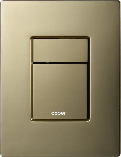 Изображение товара Кнопка для инсталляции Abber AC0123BG (золото брашированное)