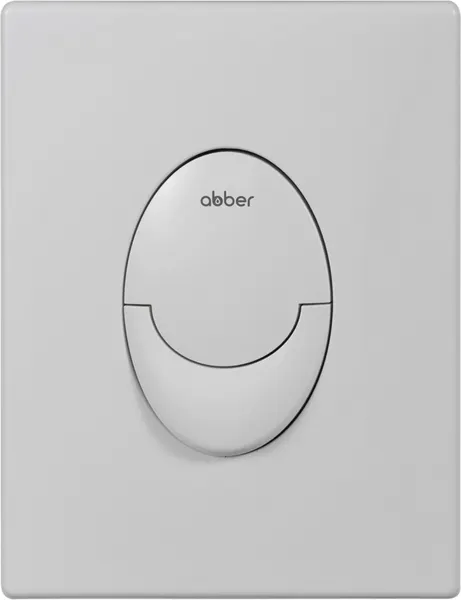 Изображение товара Кнопка для инсталляции Abber AC0125MW (белый матовый)