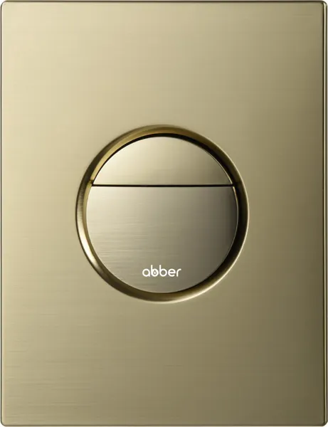 Изображение товара Кнопка для инсталляции Abber AC0126BG (золото брашированное)