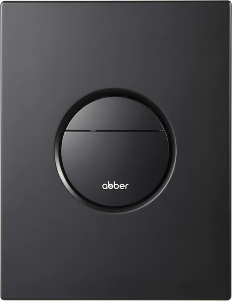 Изображение товара Кнопка для инсталляции Abber AC0126MB (черный матовый)