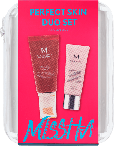 Изображение товара Набор декоративной косметики Missha Perfect Skin Duo Set BB-крем+Основа под BB-крем No.23 (50мл+20мл)