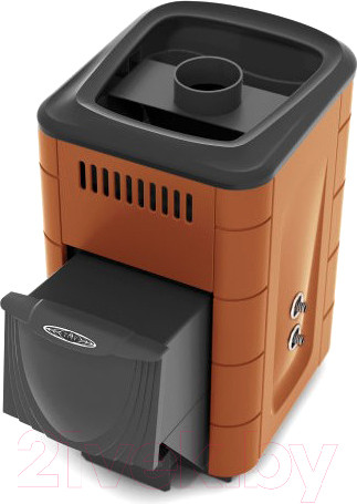 Изображение товара Печь-каменка ТМФ Компакт 2017 Inox (терракота, ДА, ТО)