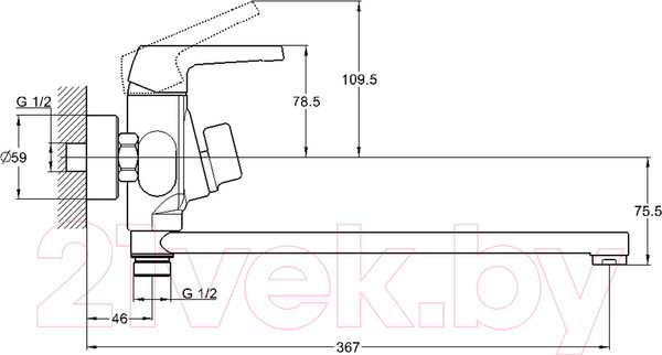 Изображение товара Смеситель G.Lauf LEF7-A232