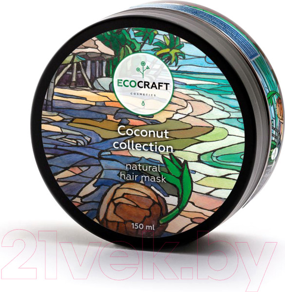 Изображение товара Маска для волос EcoCraft Кокосовая коллекция (150мл)