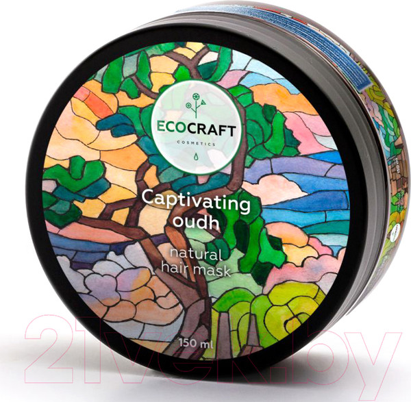 Изображение товара Маска для волос EcoCraft Пленительный уд д/роста и против выпадения волос (150мл)
