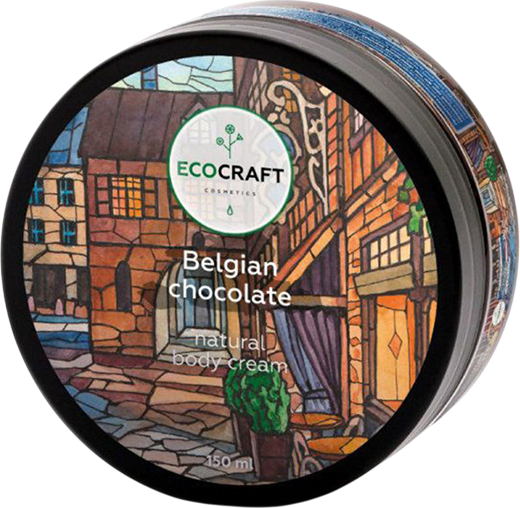 Изображение товара Крем для тела EcoCraft Бельгийский шоколад натуральный восстанавливающий (150мл)