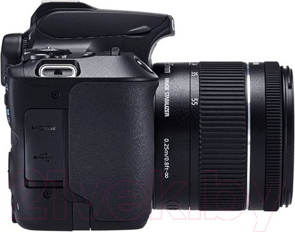 Изображение товара Зеркальный фотоаппарат Canon EOS 250D Kit EF-S 18-55mm IS STM / 3454C002 (черный)