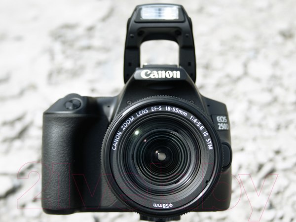 Изображение товара Зеркальный фотоаппарат Canon EOS 250D Kit EF-S 18-55mm IS STM / 3454C002 (черный)