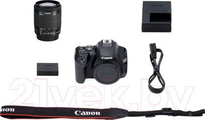 Изображение товара Зеркальный фотоаппарат Canon EOS 250D Kit EF-S 18-55mm IS STM / 3454C002 (черный)