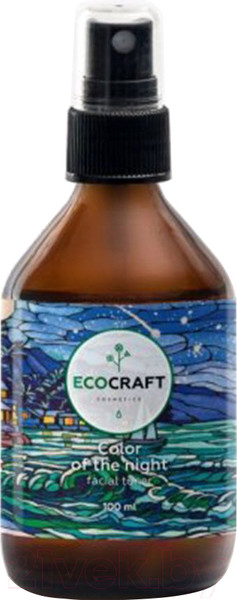 Изображение товара Тоник для лица EcoCraft Цвет ночи для нормальной и сухой кожи (100мл)