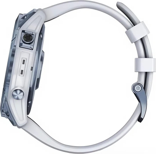 Изображение товара Умные часы Garmin Fenix 7X Sapphire Solar (голубой минерал/белый камень)