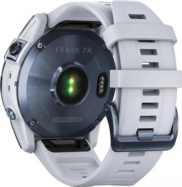 Изображение товара Умные часы Garmin Fenix 7X Sapphire Solar (голубой минерал/белый камень)
