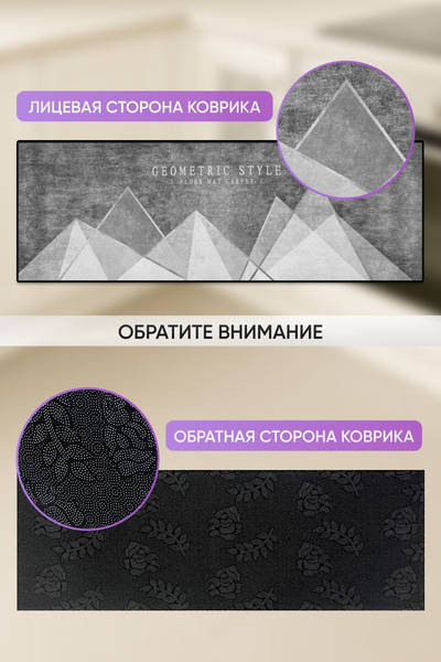 Изображение товара Набор ковриков Kiminy М003 (2шт)