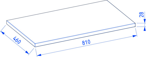 Изображение товара Тумба с умывальником Lauter Mia 80 + 21393-70 (кашемир + столешница из цельного дуба Mia 80)