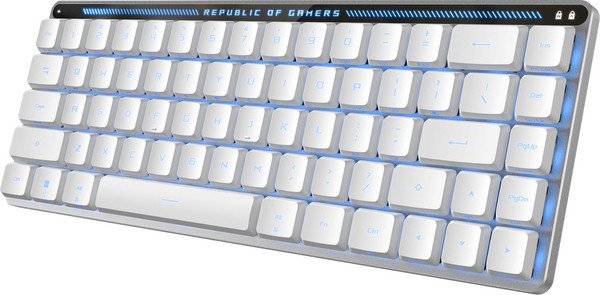 Изображение товара Клавиатура Asus ROG Falchion Moonlight White (ASUS RX Low Profile Red)