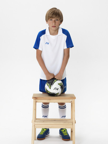 Изображение товара Футбольная форма FN Phantom Kid / KFN4261022-409 (р.130, белый/синий)