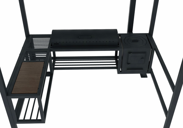 Изображение товара Мангал-беседка Grills Макси-комплекс 1000