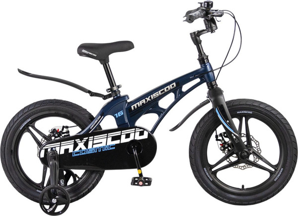 Изображение товара Детский велосипед Maxiscoo Cosmic 16 2026 / MSC-C1652D (синий матовый)