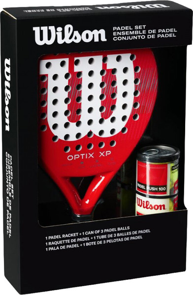 Изображение товара Набор для падел-тенниса Wilson Optix Xp Padel Kit / WR202110U2