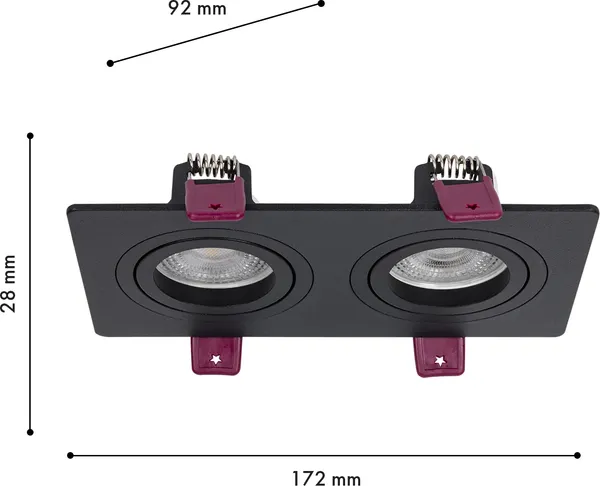 Изображение товара Точечный светильник FAVOURITE Lamppu 4646-2C