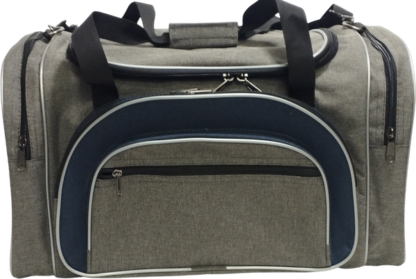Изображение товара Сумка дорожная No Brand 237-3 (серый/синий)