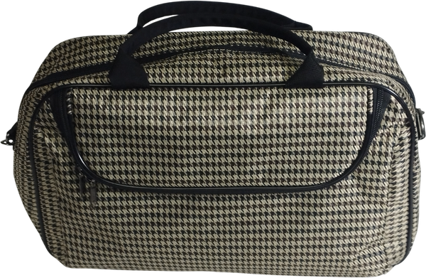 Изображение товара Сумка дорожная No Brand 311-4 (бежевый/коричневый/черный)