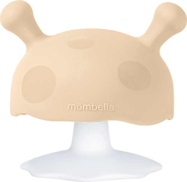 Изображение товара Прорезыватель для зубов Mombella Грибочек / 00127 (бежевый)