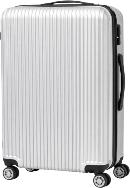 Изображение товара Чемодан на колесах Homa CHMD-M-SL (серебристый, M)