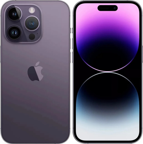 Изображение товара Смартфон восстановленный Apple iPhone 14 Pro 256Gb Rostock грейд А (фиолетовый)