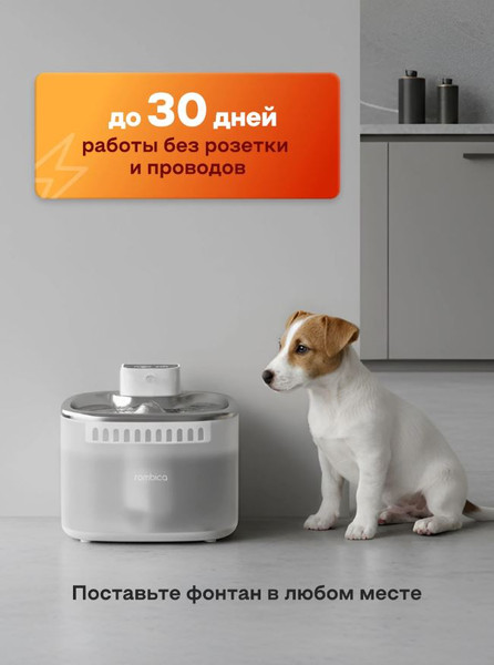 Изображение товара Поилка автоматическая для животных Rombica MyPet Ray PWF-003