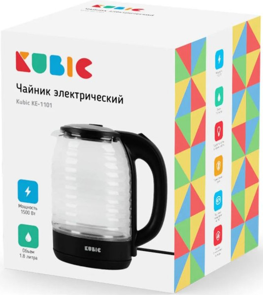 Изображение товара Электрочайник Kubic MyKitchen KE-1101