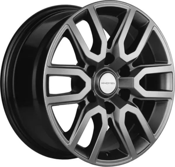 Изображение товара Литой диск Khomen KHW1723 Mazda BT50 17x8" 6x139.7мм DIA 93.1мм ET 45мм (Gray)