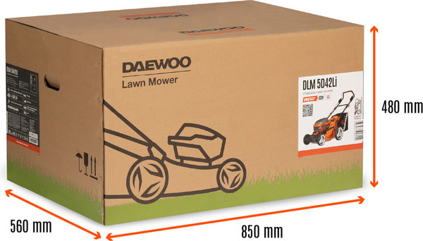 Изображение товара Газонокосилка аккумуляторная Daewoo Power DLM 5042Li
